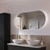 Ben Clip Spiegel ovaal met verlichting 60x120 cm