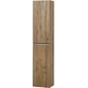 Ben Limara Hoge kast Links, 35x29x165 cm, Sherwood/Aluminium