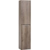 Ben Limara Hoge kast Rechts, 35x29x165 cm, Nebraska Eiken/Aluminium