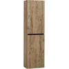 Ben Limara Hoge kast Rechts, 45x29x165 cm, Sherwood/Mat Zwart