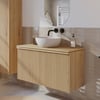 Ben Linea badmeubel met solid surface waskom 100cm eiken naturel