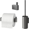 ZACK Linea toilet accessoireset 3-in-1 Grafiet