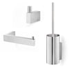 ZACK Linea toilet accessoireset 3-in-1 RVS