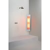 Sunshower One Medium Opbouwset hoek 33x25x95 cm White