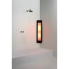Sunshower One Medium Opbouwset hoek 33x25x95 cm Black