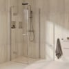 Ben Martino 3.0 douchecabine draaideur links incl. antikalk 80x80cm chroom