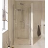 Ben Martino 3.0 Nisdraaideur links 80x200 cm Chroom Helder Glas