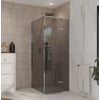 Ben Meteora douchecabine 80x100x200cm rechtsdraaiend chroom grijs glas