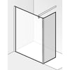 Saniselect modella Zijwand voor montageset zijwand 30x210 cm Grijs Glas