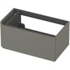 Saniselect Orbido Wastafelonderkast 80x45x35 cm Grijs Groen