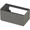 Saniselect Orbido Wastafelonderkast 80x45x35 cm Grijs Groen