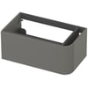Saniselect Orbido Wastafelonderkast 80x45x35 cm Grijs Groen