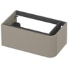 Saniselect Orbido Wastafelonderkast 80x45x35 cm Beige Zand