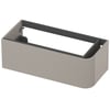 Saniselect Orbido Wastafelonderkast 100x45x35 cm Kiezel Grijs