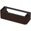 Saniselect Orbido Wastafelonderkast 120x45x35 cm Fineer - Charcoal