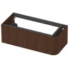 Saniselect Orbido Wastafelonderkast 100x45x35 cm Fineer - Terra