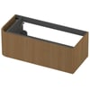 Saniselect Orbido Wastafelonderkast 100x45x35 cm Fineer - Pure
