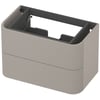 Saniselect Orbido Wastafelonderkast 80x45x52 cm Kiezel Grijs
