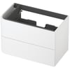Saniselect Orbido Wastafelonderkast 80x45x52 cm Mat Wit