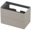 Saniselect Orbido Wastafelonderkast 80x45x52 cm Kiezel Grijs
