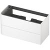 Saniselect Orbido Wastafelonderkast 100x45x52 cm Mat Wit