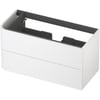 Saniselect Orbido Wastafelonderkast 100x45x52 cm Mat Wit