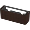 Saniselect Orbido Wastafelonderkast 140x45x52 cm Fineer - Charcoal