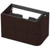 Saniselect Orbido Wastafelonderkast 80x45x52 cm Fineer - Charcoal