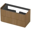 Saniselect Orbido Wastafelonderkast 100x45x52 cm Fineer - Pure