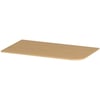 Saniselect Orbido Afdekblad 80x45x1,8 cm Fineer - Pure