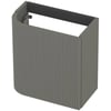 Saniselect Orbido Fonteinkast 40x22x40 cm Grijs Groen