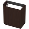 Saniselect Orbido Fonteinkast 40x22x40 cm Fineer - Charcoal