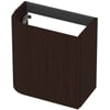 Saniselect Orbido Fonteinkast 40x22x40 cm Fineer - Charcoal