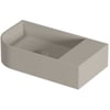 Saniselect Orbido Wastafel 40x22x10 cm Mat Beige Zand