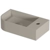 Saniselect Orbido Wastafel 40x22x10 cm Mat Beige Zand
