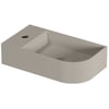 Saniselect Orbido Wastafel 40x22x10 cm Mat Beige Zand