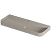 Saniselect Orbido wastafel 1 kraangat 120x45x10cm mat beige zand