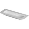 Saniselect Orbido wastafel 1 kraangat 120x45x1,7cm glans wit