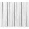 Ben Palaf Paneelradiator 105,5x4,5x60,5 cm Wit