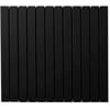 Ben Palaf Paneelradiator 83x4,5x51 cm Zwart Mat
