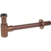 Saniselect Designsifon Geborsteld Koper
