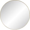 Ben Mimas Spiegel Ø 80x3,5 cm Mat Goud