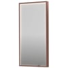 Ben Oblon Spiegel 40x4x80 cm Geborsteld koper