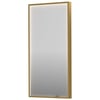 Ben Oblon Spiegel 40x4x80 cm Geborsteld mat goud