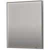 Ben Oblon Spiegel 70x4x80 cm Geborsteld RVS