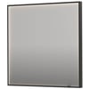 Ben Oblon Spiegel 80x4x80 cm Geborsteld metal black