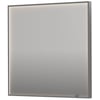 Ben Oblon Spiegel 80x4x80 cm Geborsteld RVS