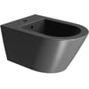 Ben Stelvio Wandbidet 36x55x28 cm Mat Zwart