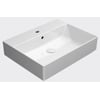 Ben Stelvio Wastafel Xtra Glaze 60x47x13 cm Glans Wit