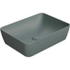 Ben Stilo Wastafel Keramiek Xtra glaze 50x38x14 cm Donker Groen